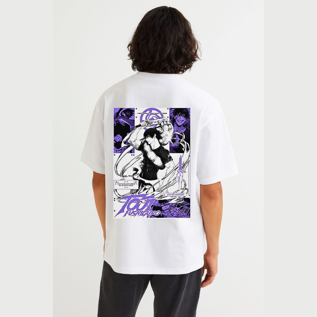 Down Shoulder Toji Fushiguro T-shirt