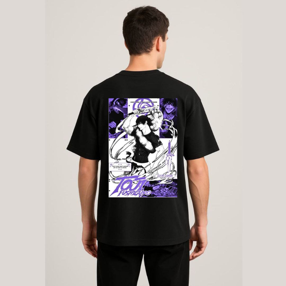 Down Shoulder Toji Fushiguro T-shirt