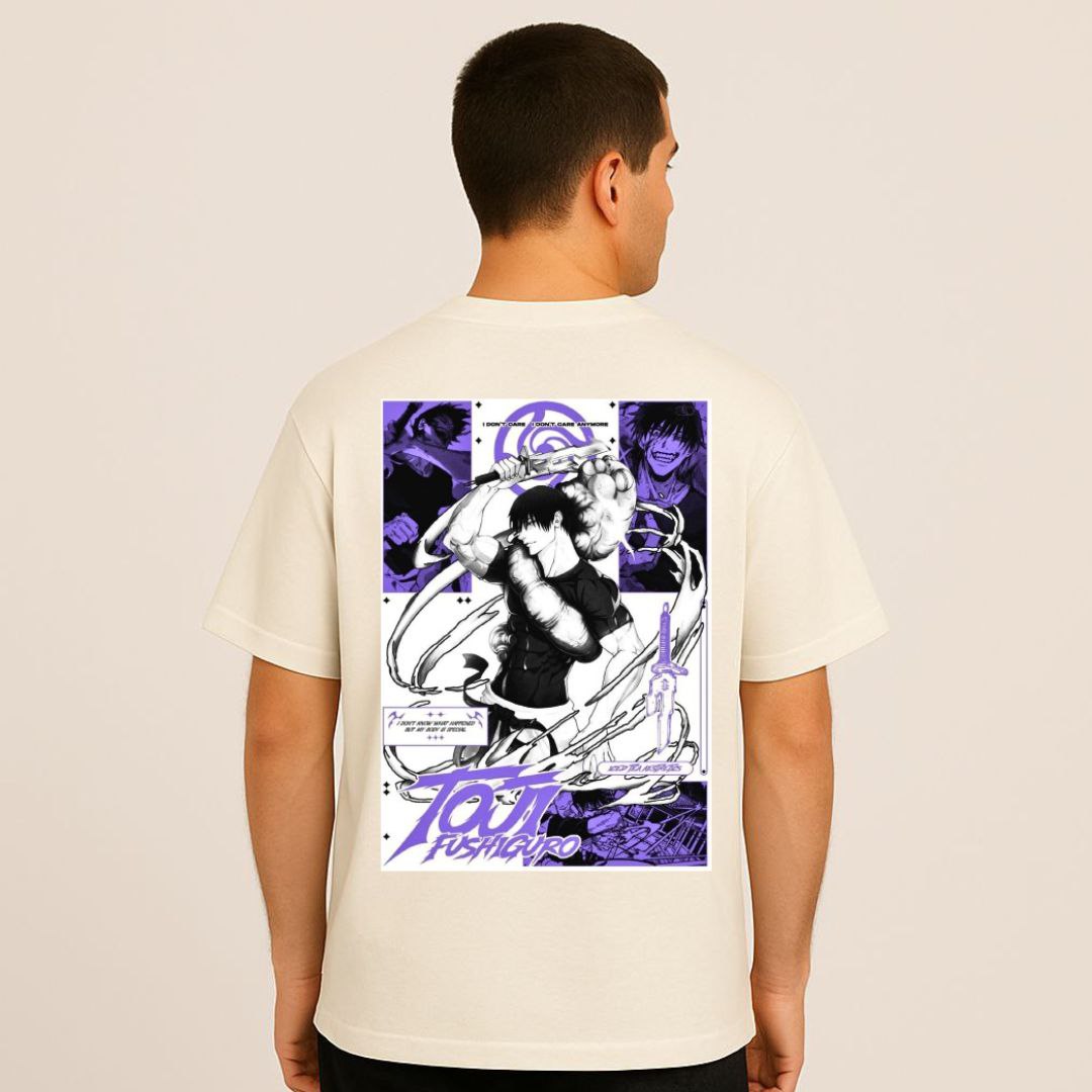 Down Shoulder Toji Fushiguro T-shirt